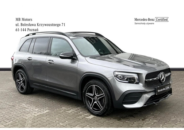 Mercedes-Benz GLB cena 209900 przebieg: 16200, rok produkcji 2023 z Mieszkowice małe 352